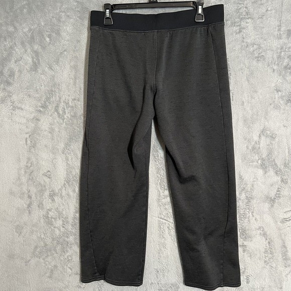 Under Armour Coldgear Fleece Open Sweatpants Loose Fit Charcoal Women's Size M - Picture 4 of 9